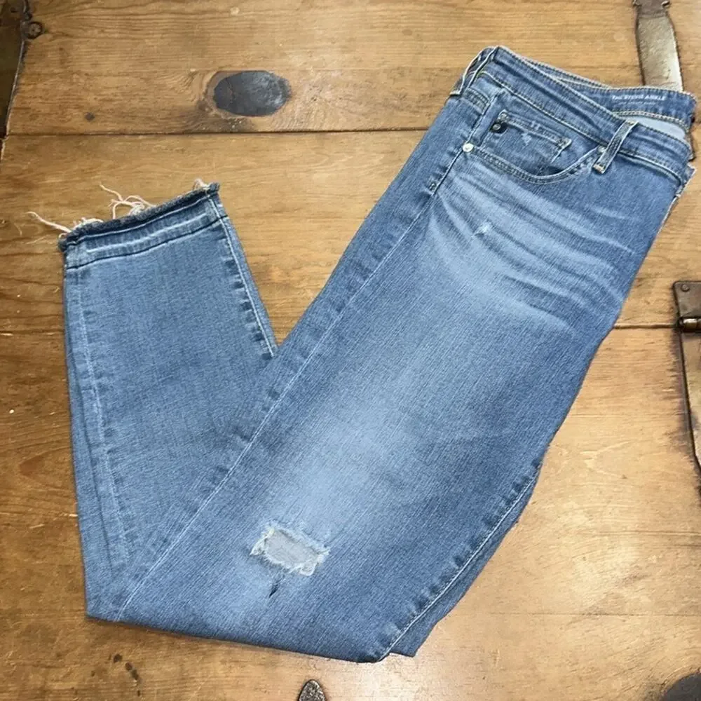 ankle distressed